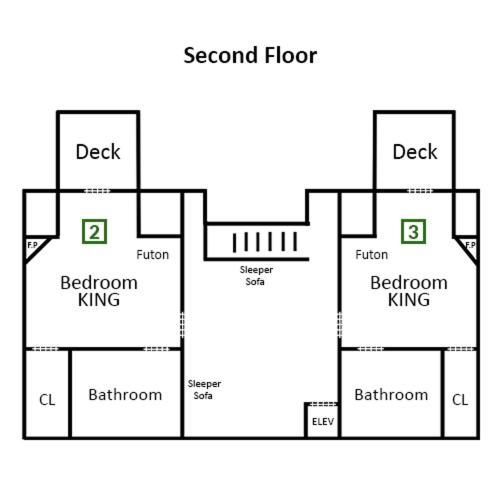 Smoky Vista Lodge Севьервилл Экстерьер фото
