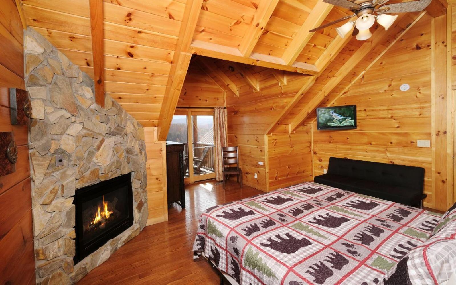 Smoky Vista Lodge Севьервилл Экстерьер фото