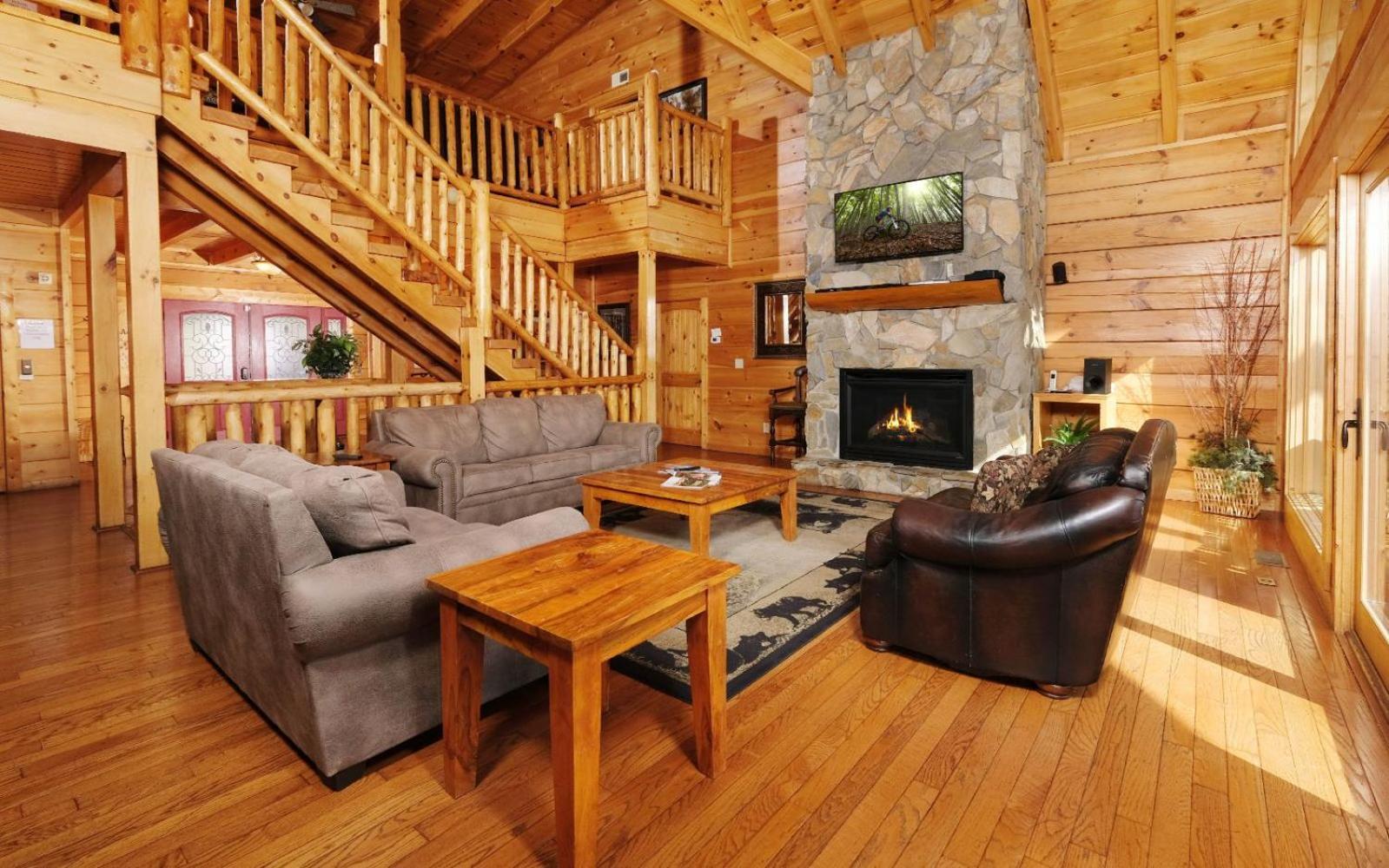 Smoky Vista Lodge Севьервилл Экстерьер фото