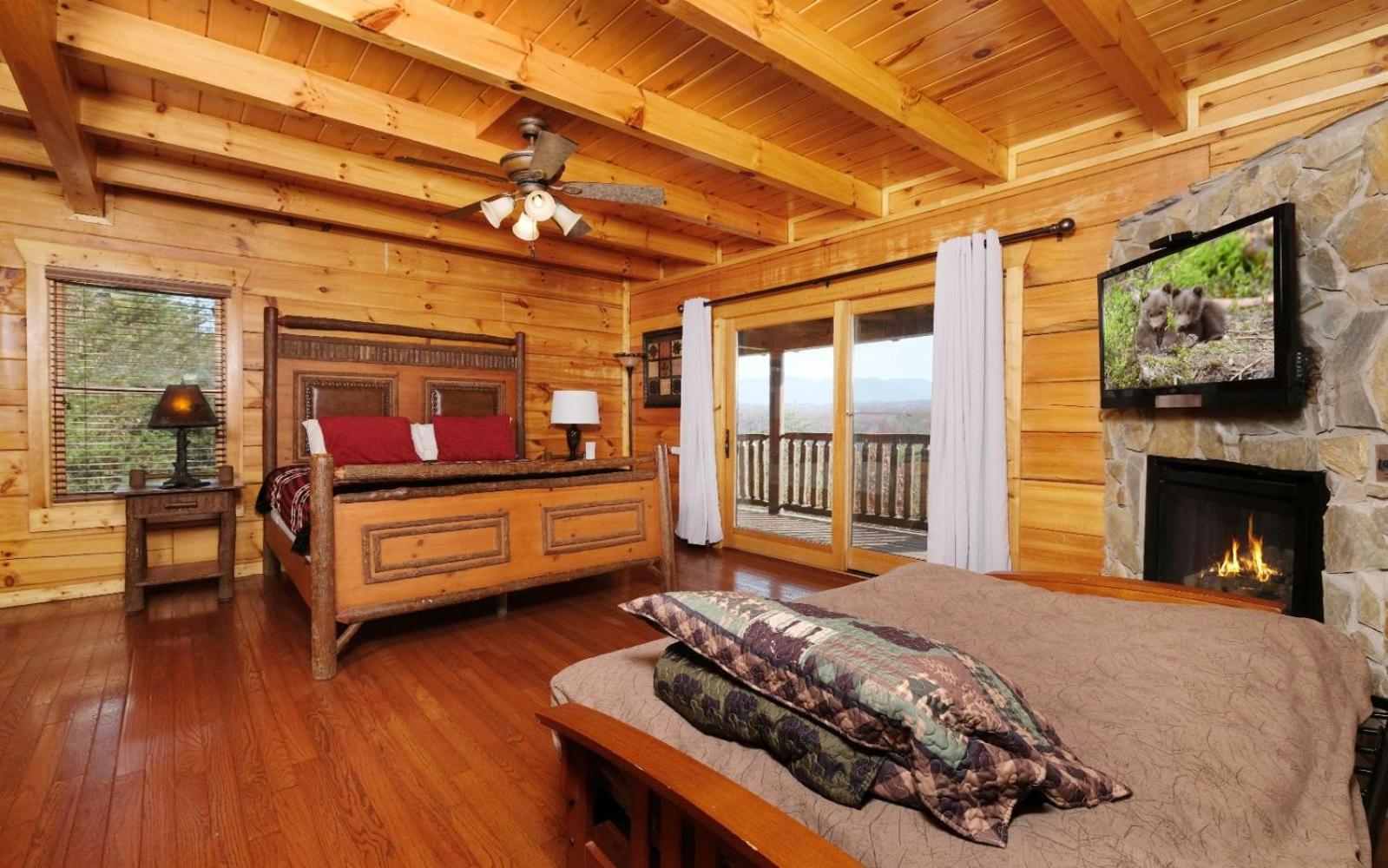 Smoky Vista Lodge Севьервилл Экстерьер фото