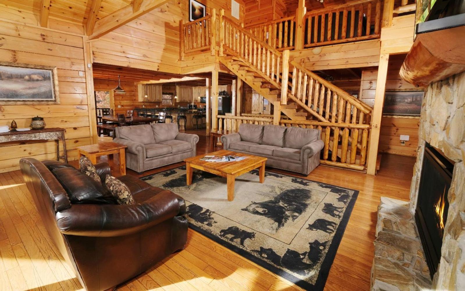 Smoky Vista Lodge Севьервилл Экстерьер фото